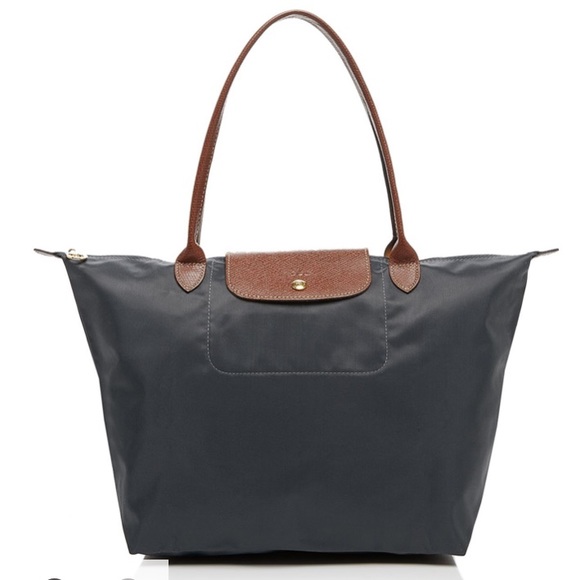Longchamp Handbags - AUTHENTIC BLACK LONGCHAMP LARGE TOTE BAG- NWT